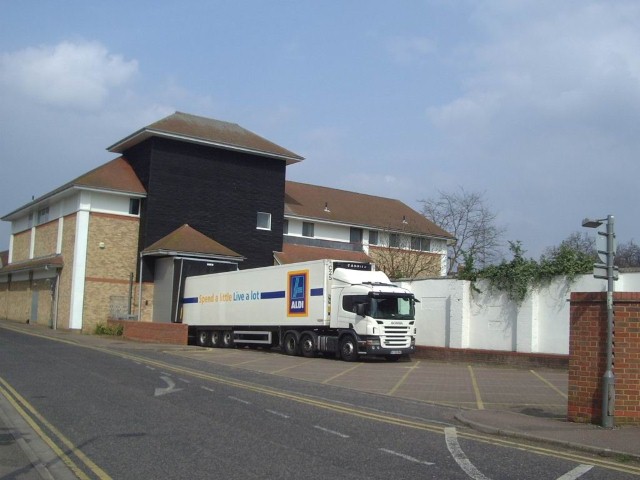 Aldi delivery yard 2009